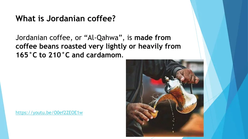 what is jordanian coffee