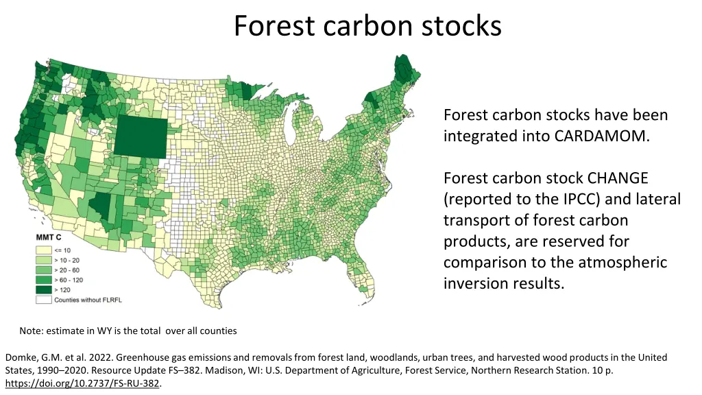 forest carbon stocks