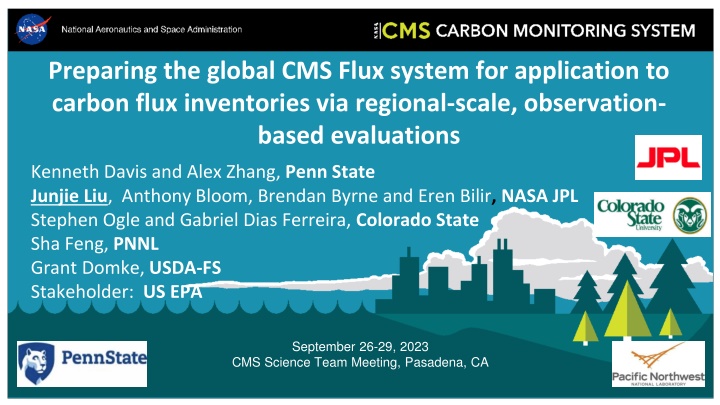 preparing the global cms flux system