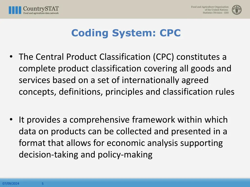 coding system cpc