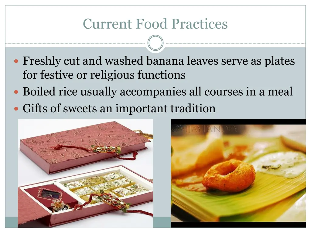 current food practices 1