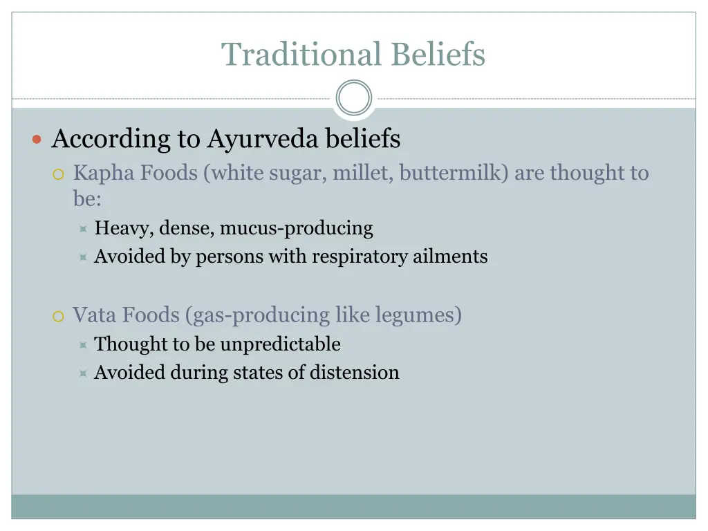 traditional beliefs 4