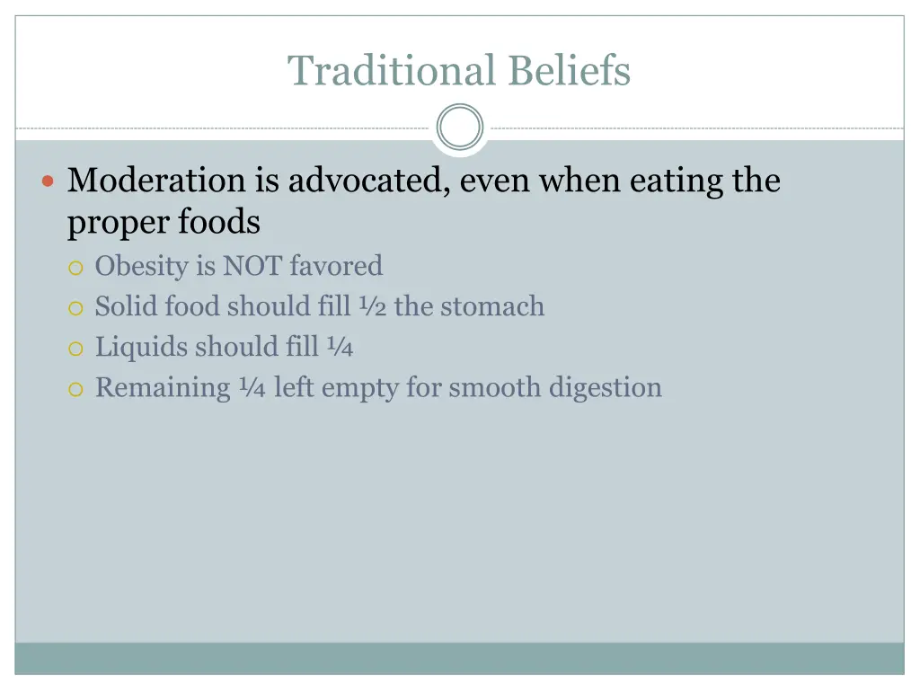 traditional beliefs 6