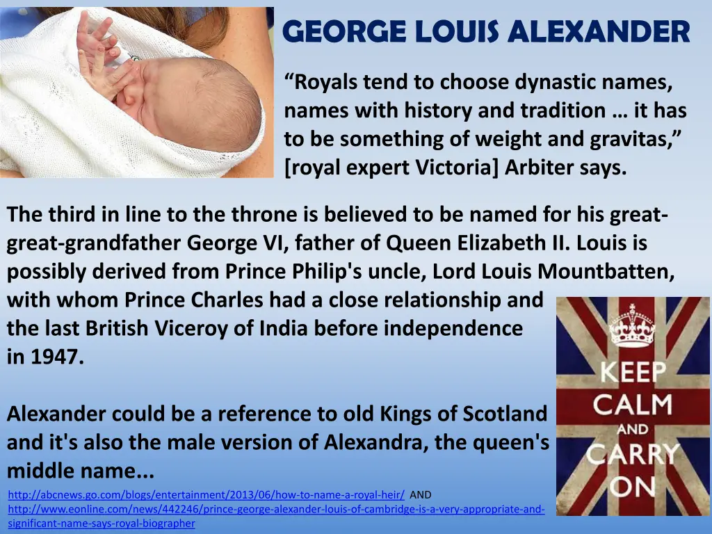 george louis alexander