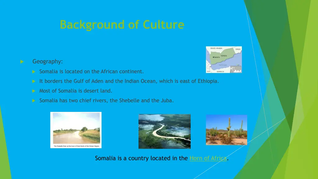 background of culture