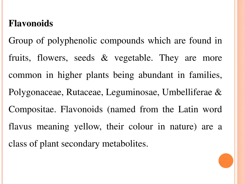 flavonoids