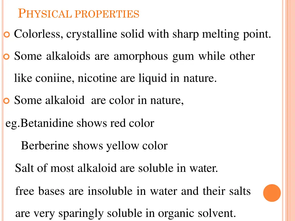 p hysical properties