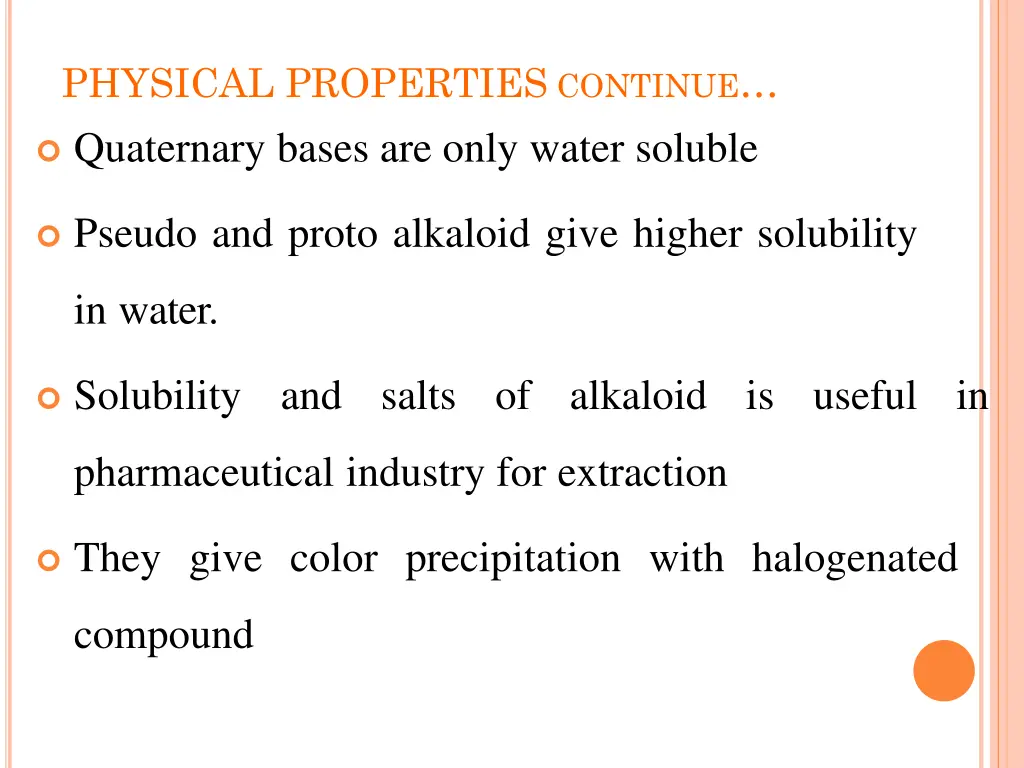 physical properties continue