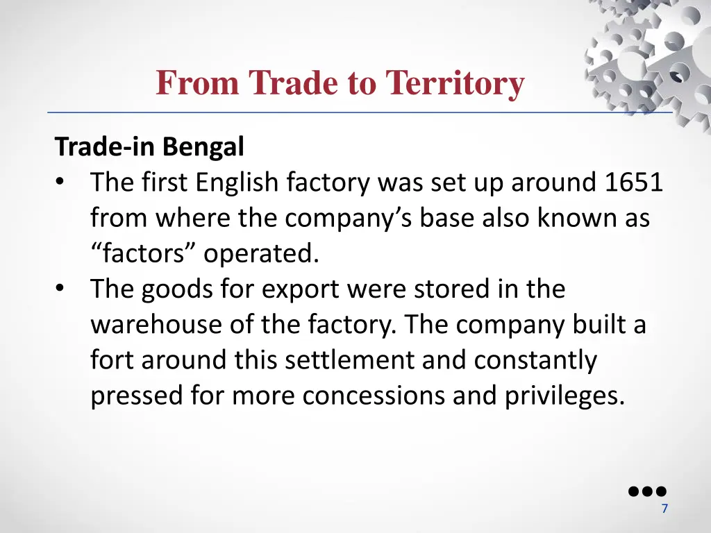 from trade to territory 2