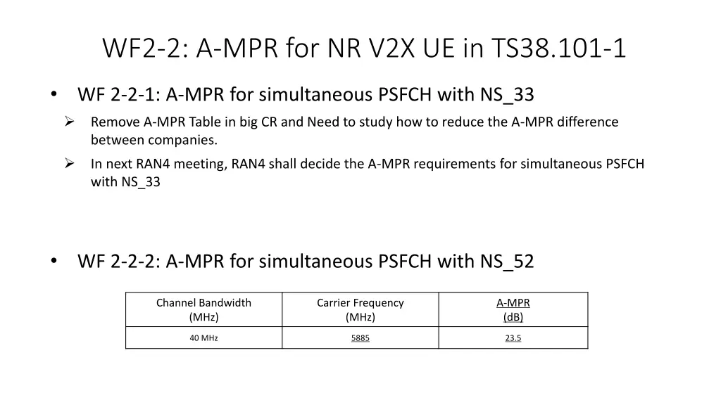 wf2 2 a mpr for nr v2x ue in ts38 101 1