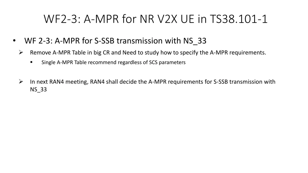 wf2 3 a mpr for nr v2x ue in ts38 101 1