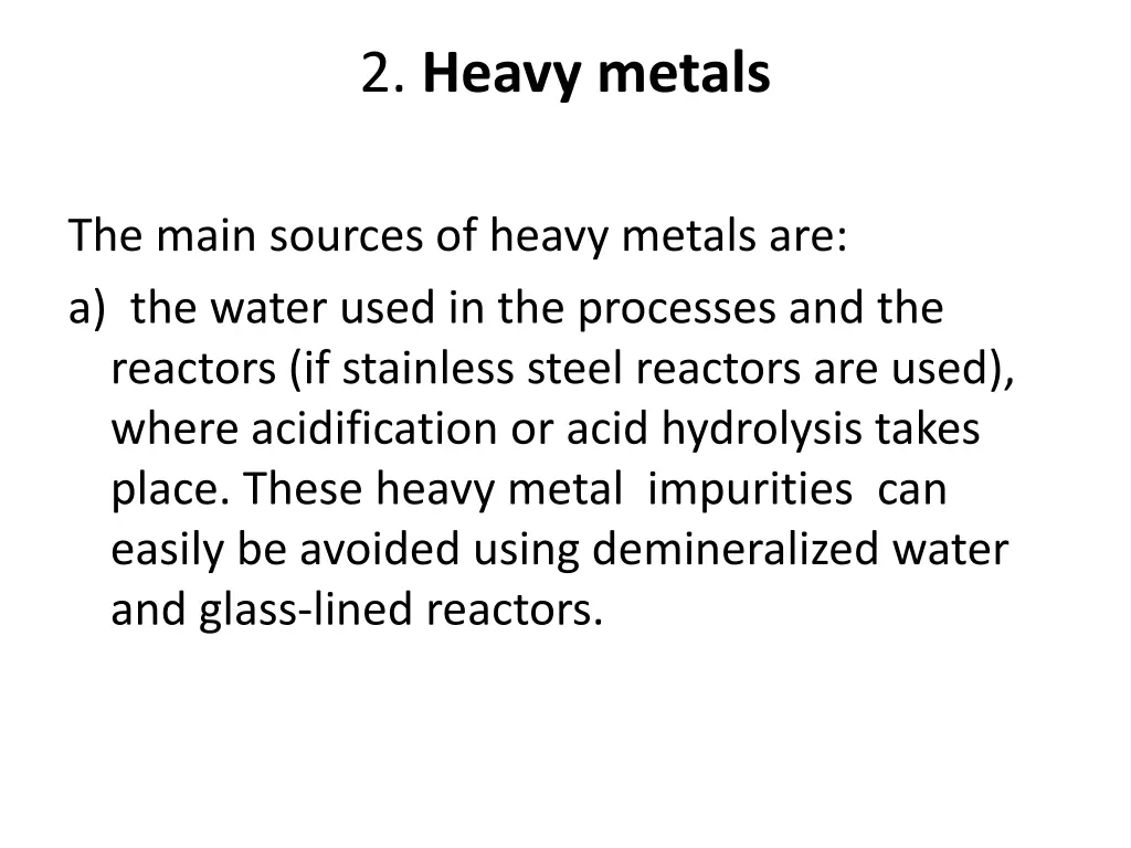 2 heavy metals