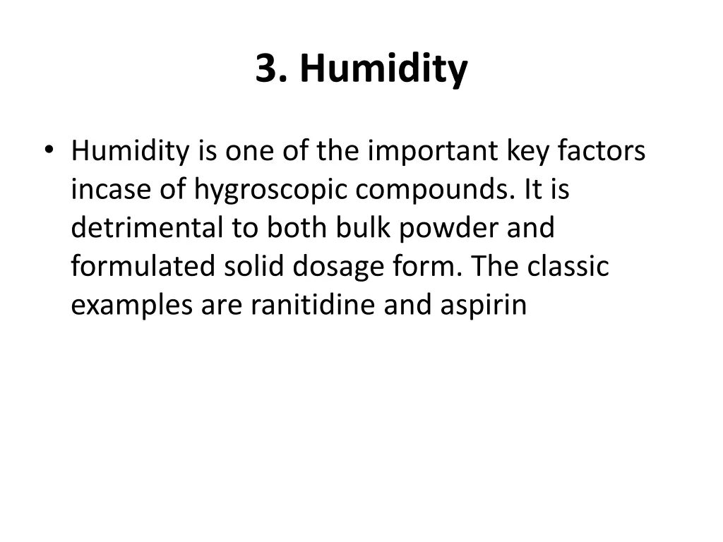 3 humidity