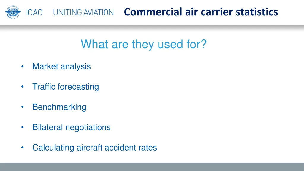 commercial air carrier statistics