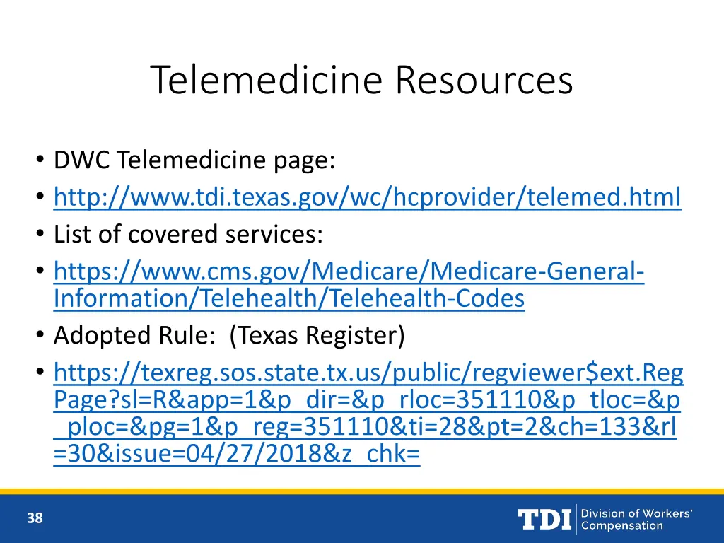 telemedicine resources