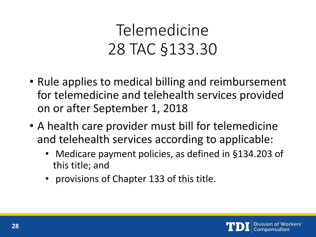 telemedicine 28 tac 133 30