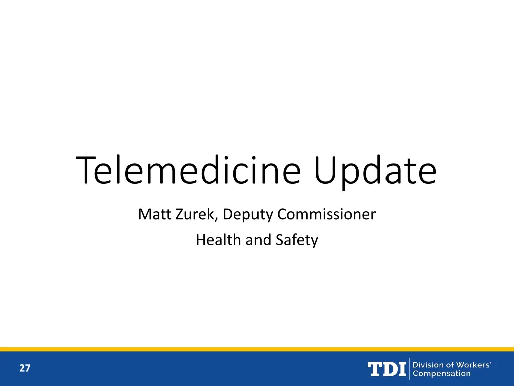 telemedicine update