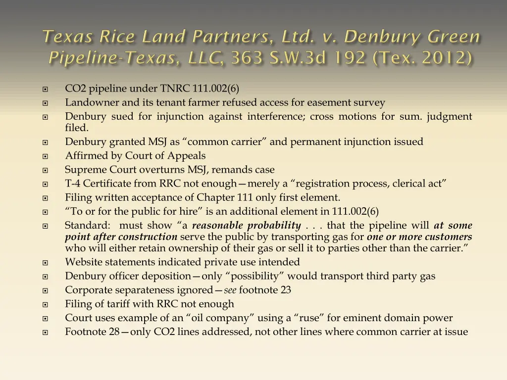 co2 pipeline under tnrc 111 002 6 landowner