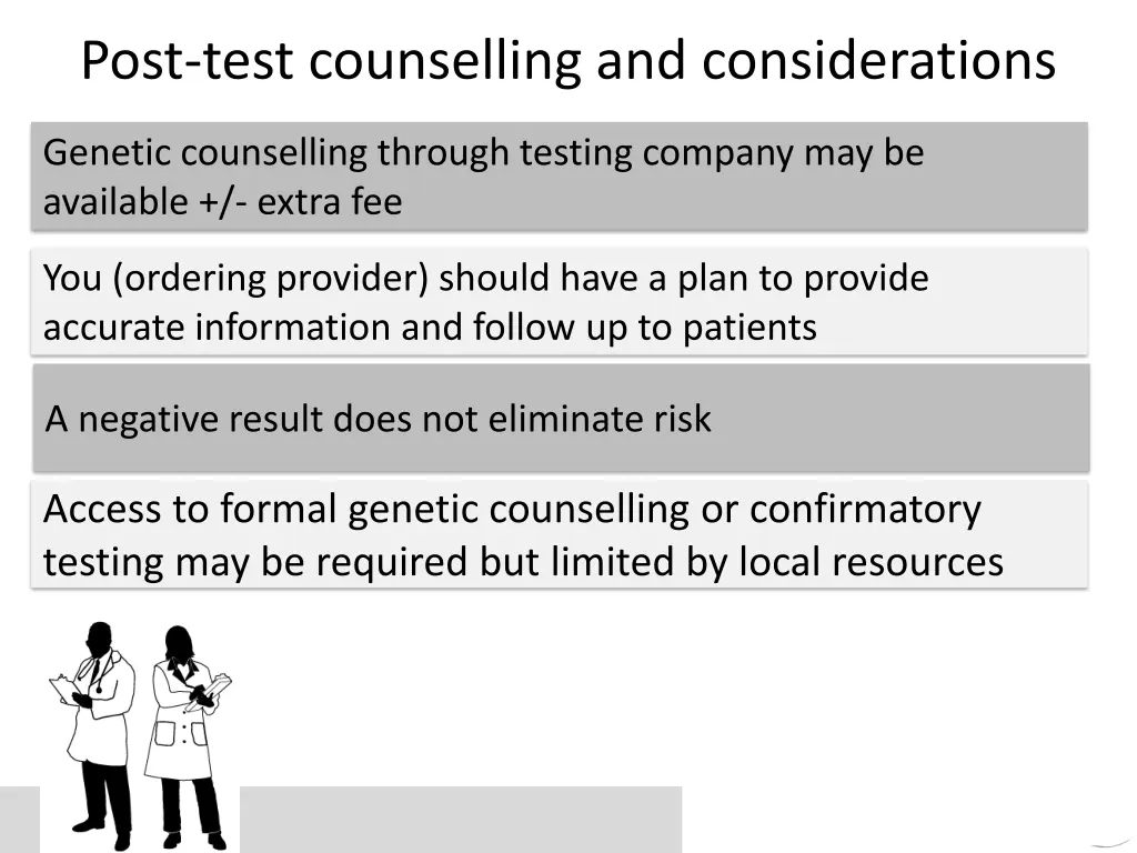 post test counselling and considerations 3