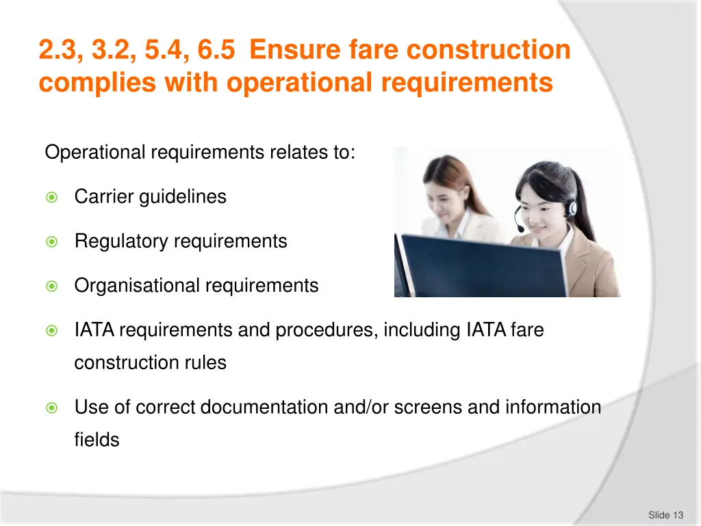 2 3 3 2 5 4 6 5 ensure fare construction complies