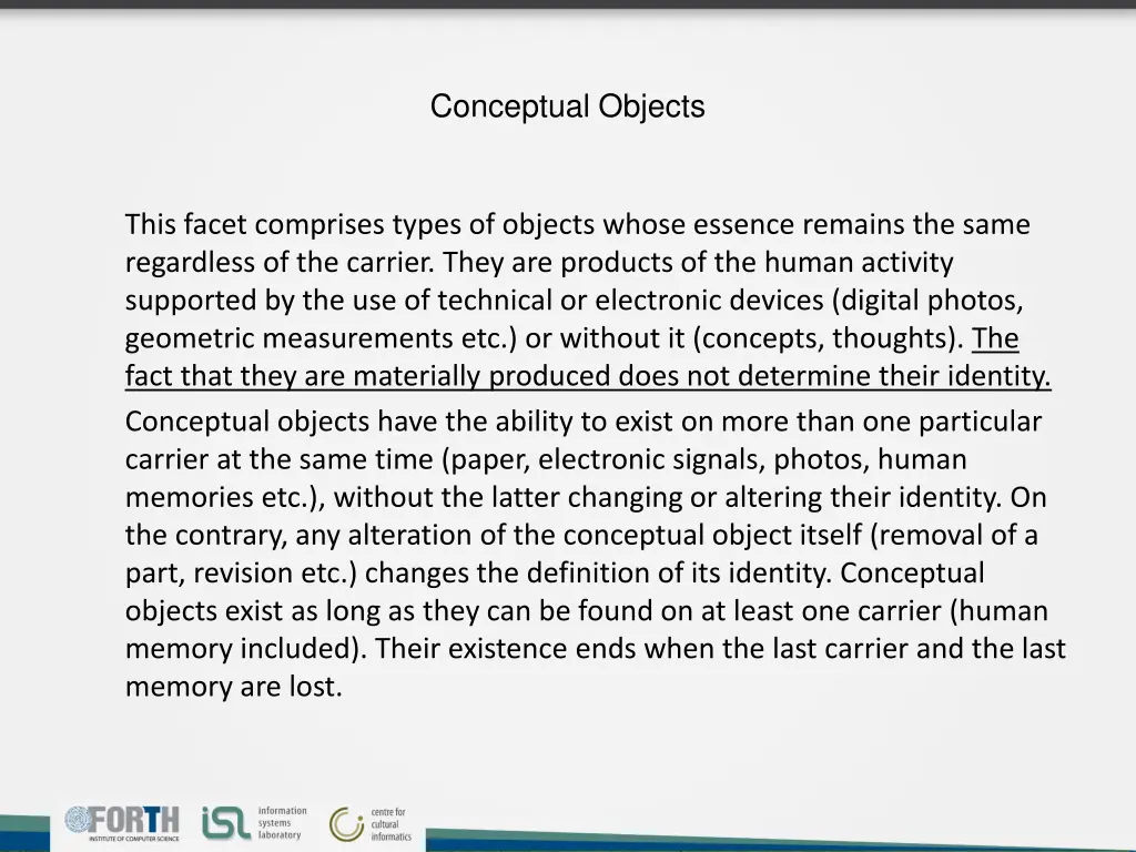 conceptual objects