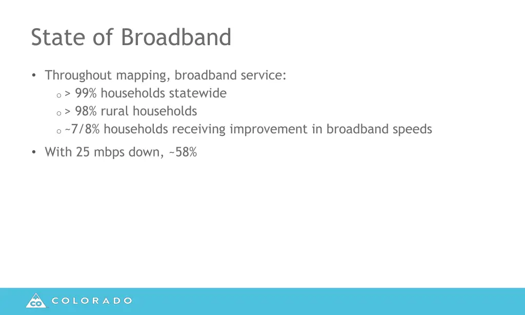 state of broadband