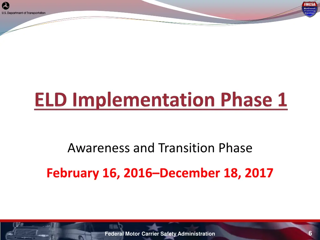 awareness and transition phase