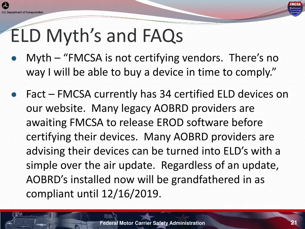 eld myth s and faqs 1