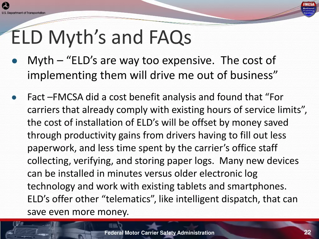 eld myth s and faqs 2