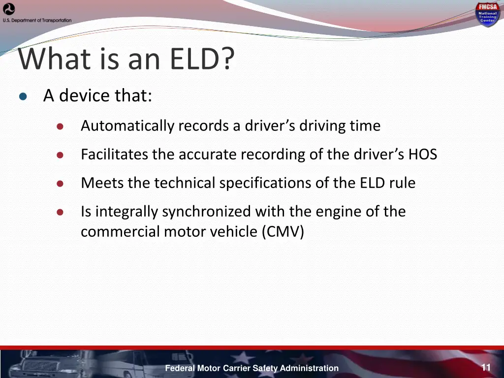 what is an eld