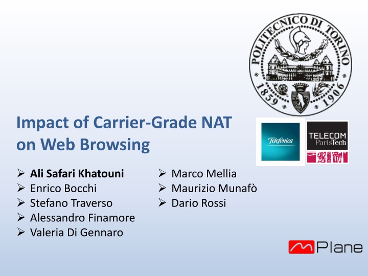 impact of carrier grade nat on web browsing