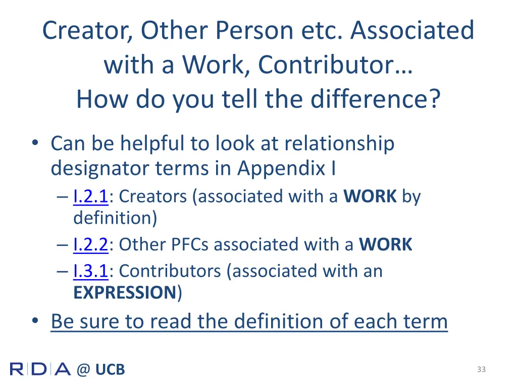 creator other person etc associated with a work