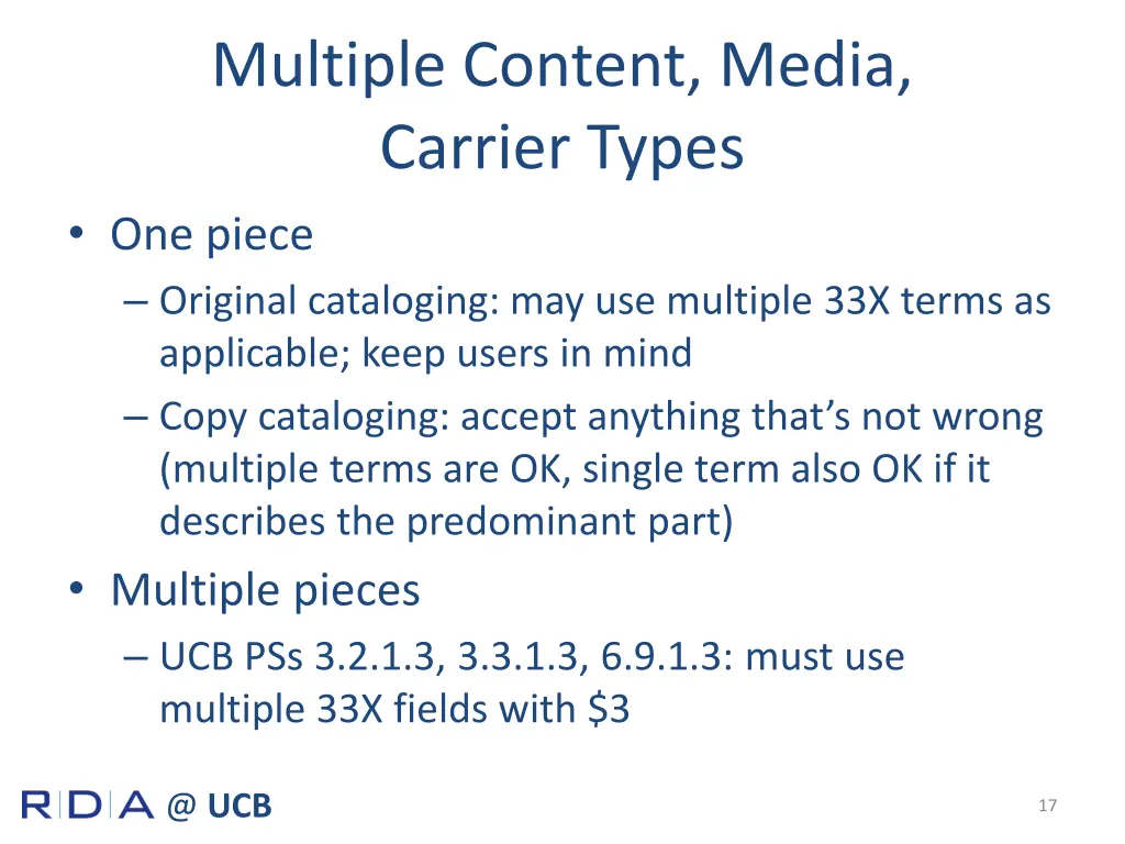 multiple content media carrier types one piece