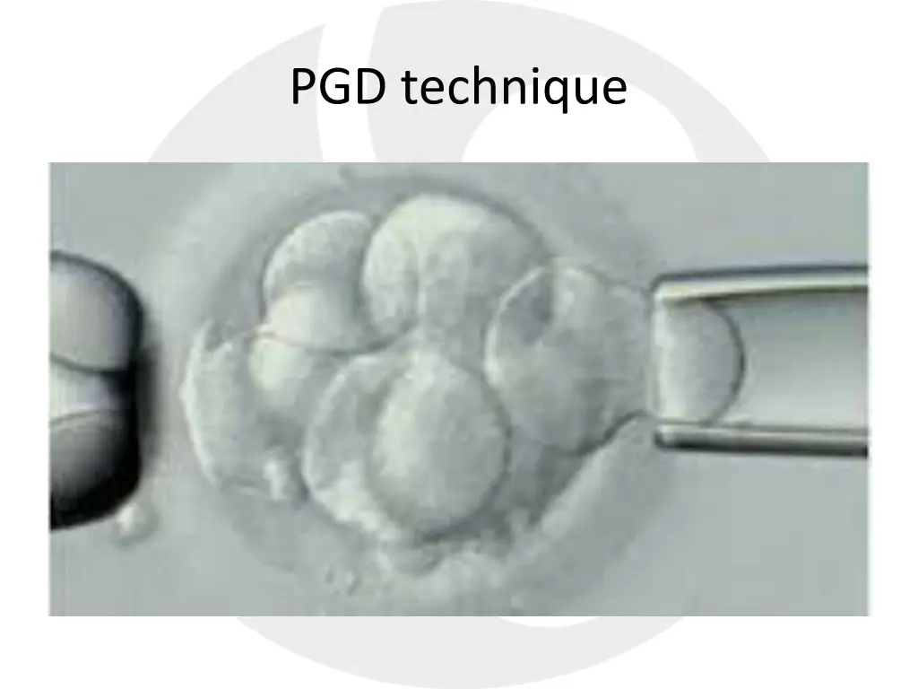 pgd technique