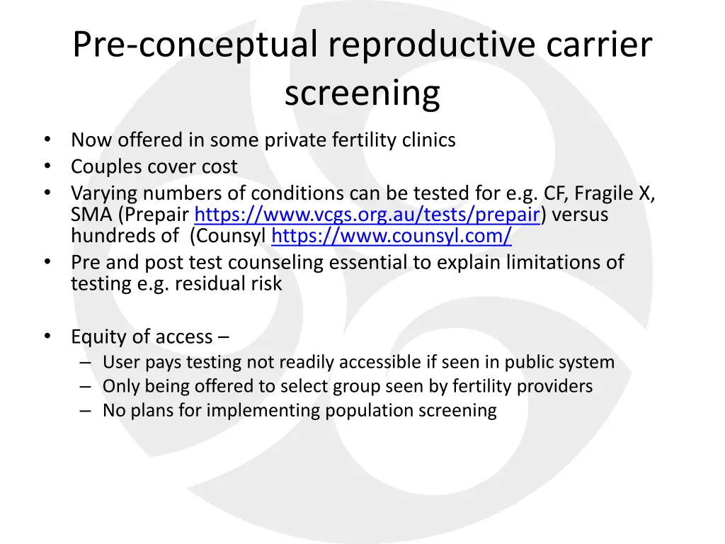 pre conceptual reproductive carrier screening 1