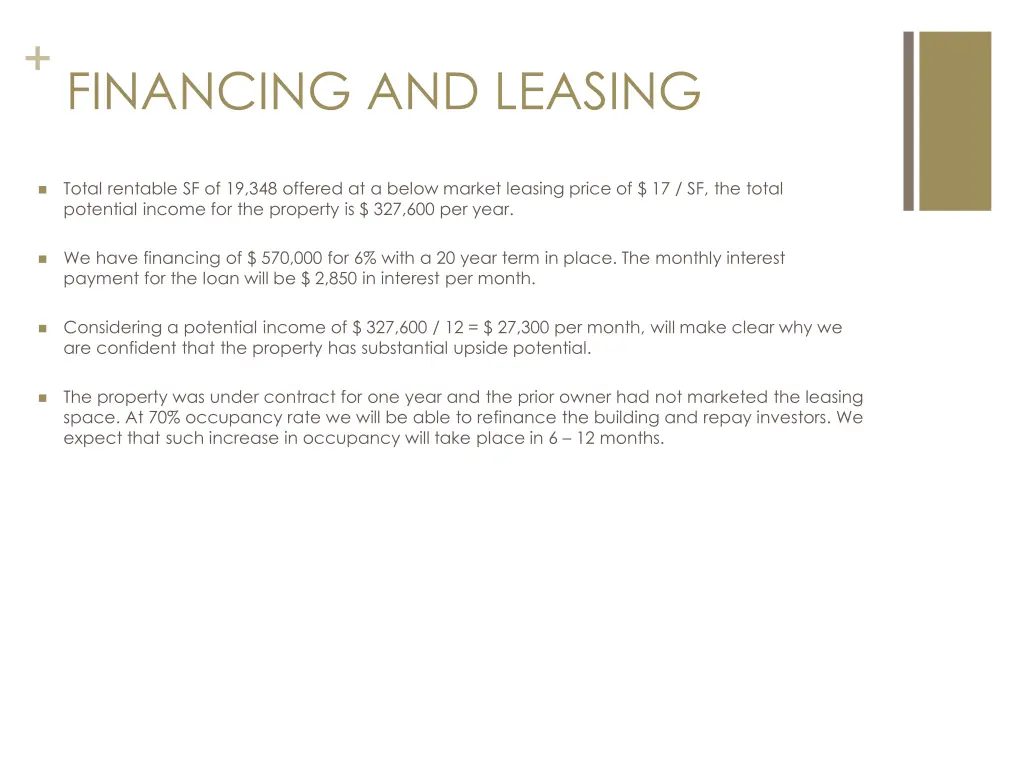 financing and leasing