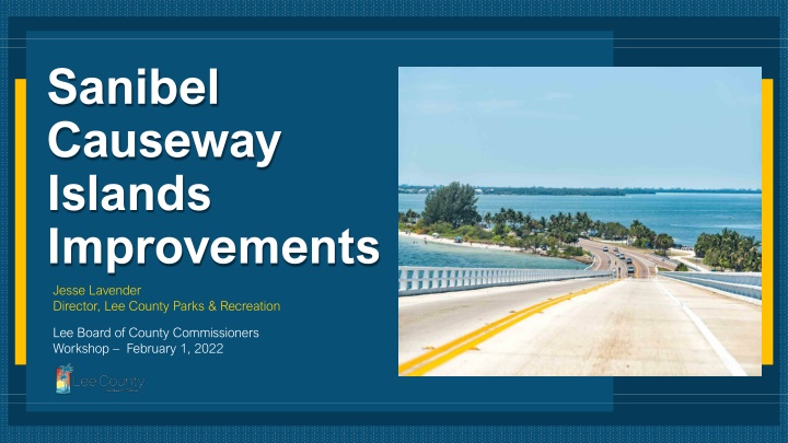 sanibel causeway islands improvements