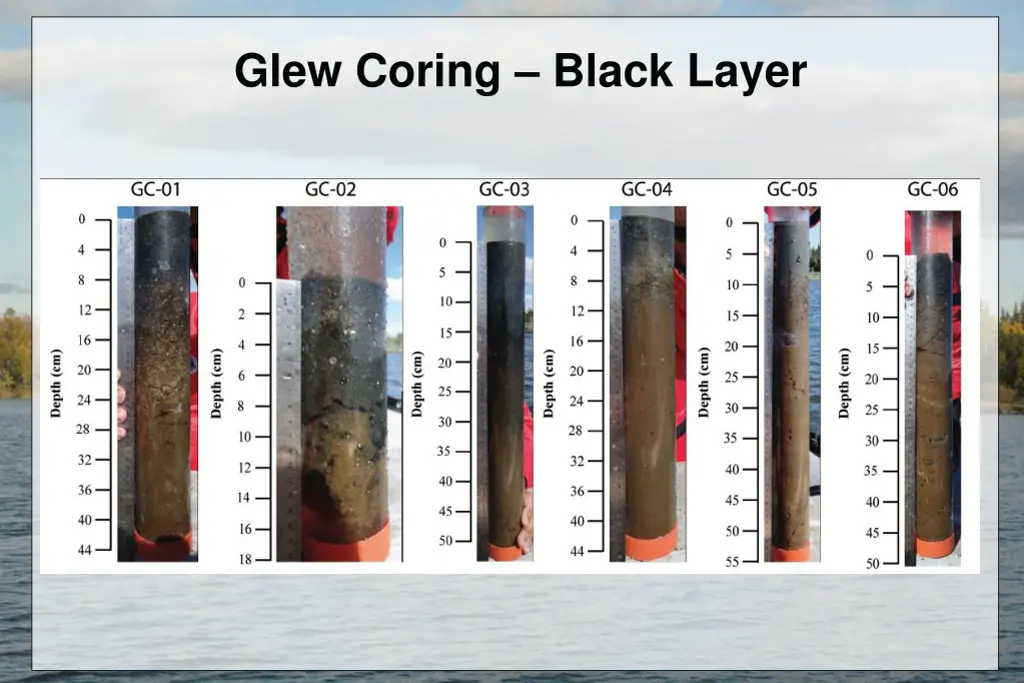 glew coring black layer