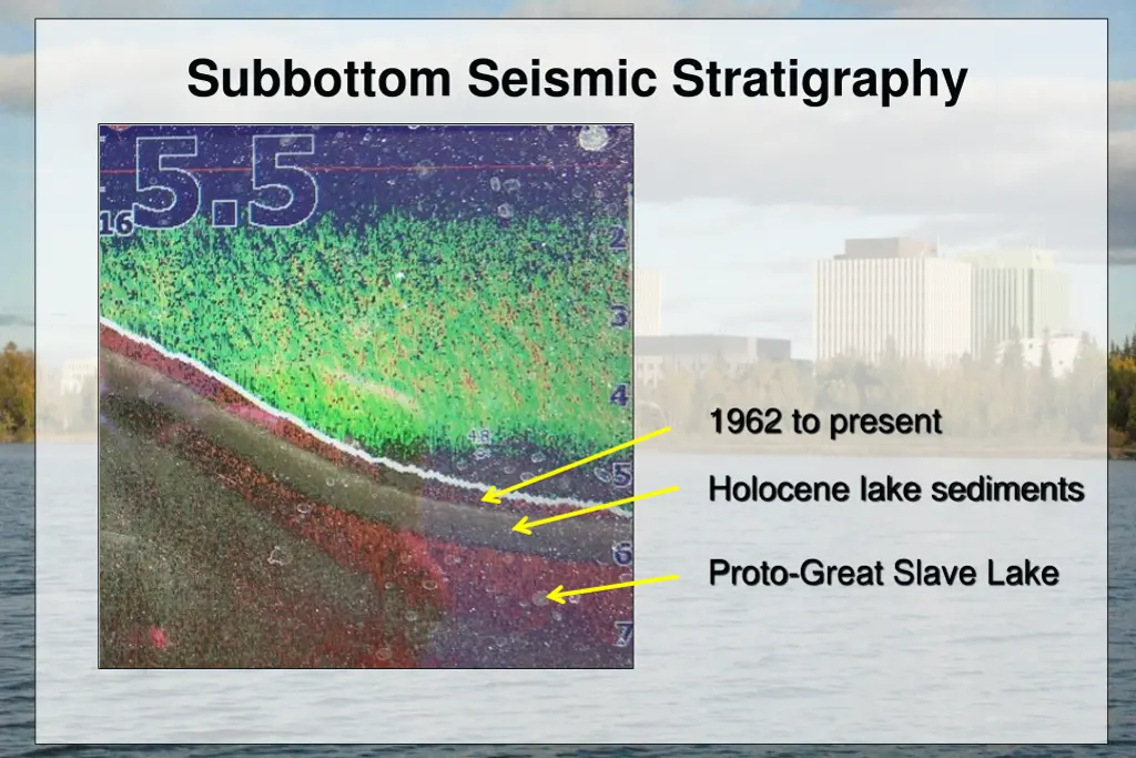 subbottom seismic stratigraphy