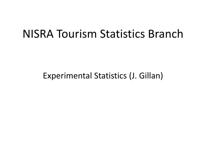 nisra tourism statistics branch