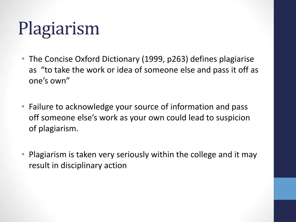 plagiarism