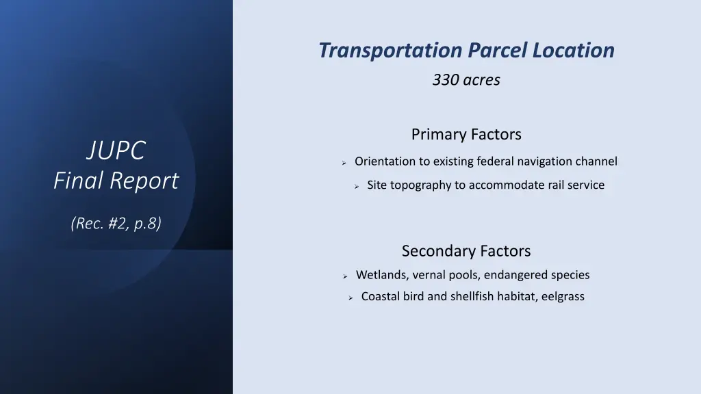 transportation parcel location