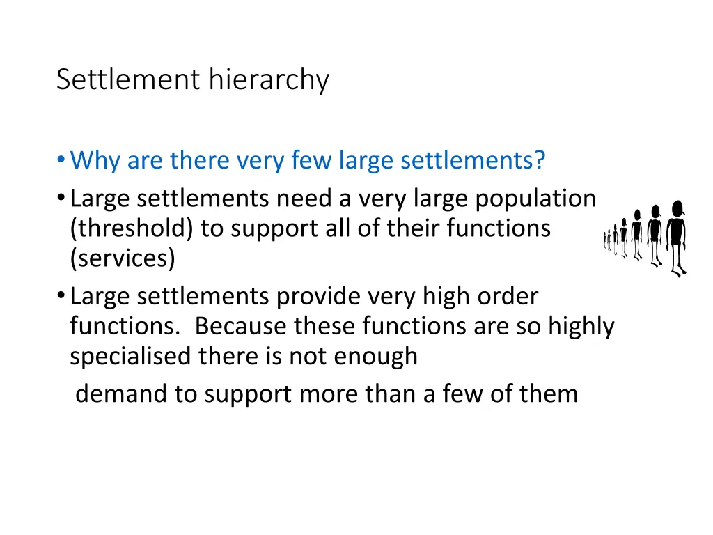 settlement hierarchy