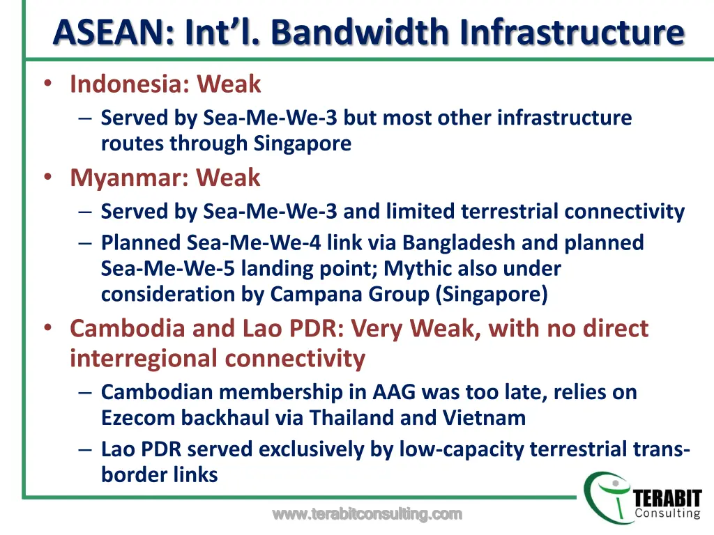 asean int l bandwidth infrastructure indonesia