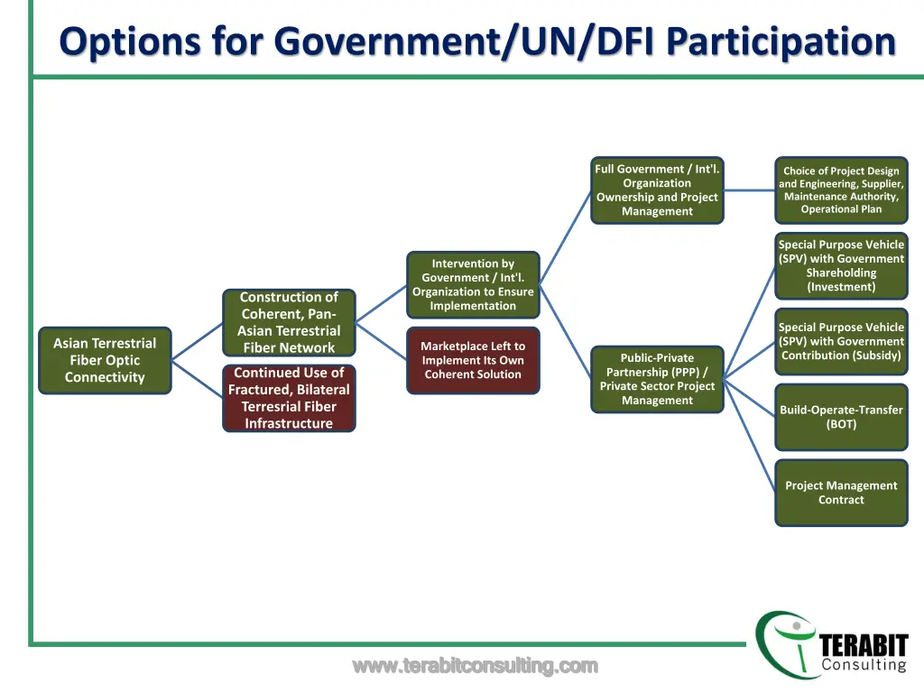 options for government un dfi participation