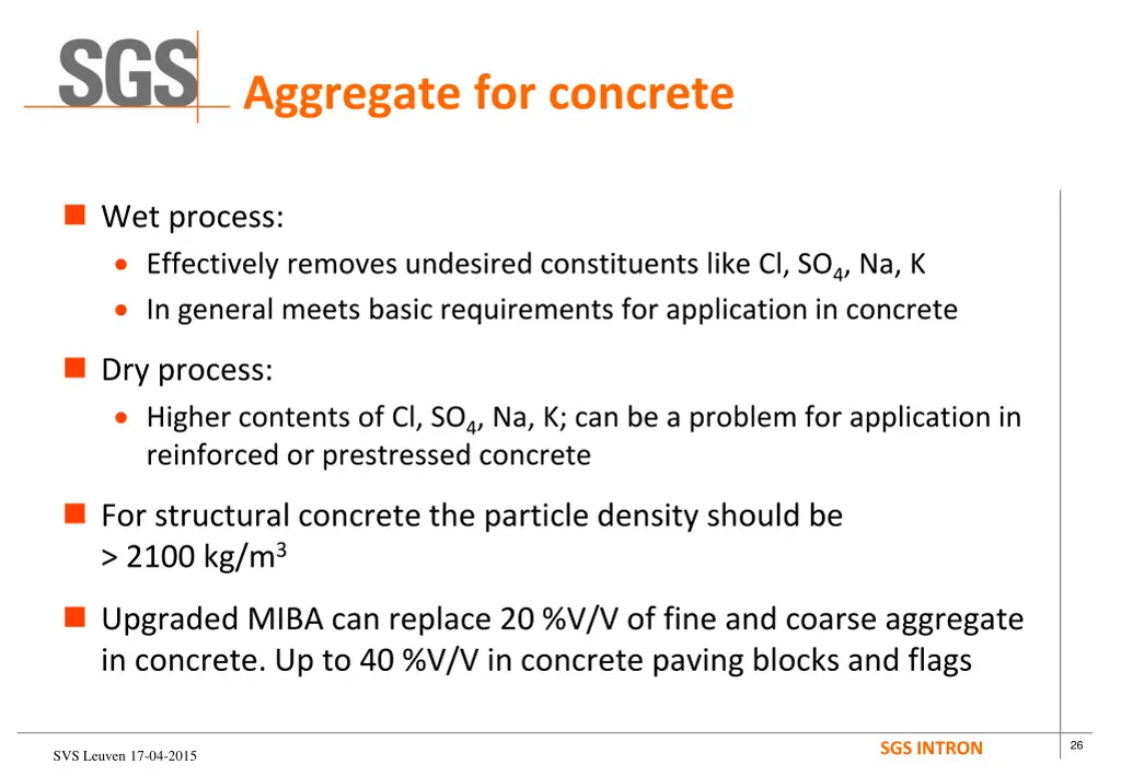 aggregate for concrete