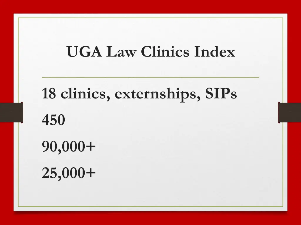 uga law clinics index 1