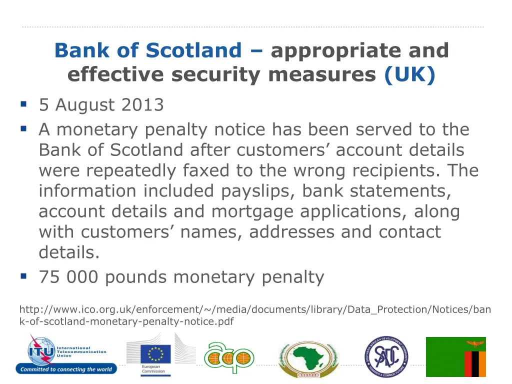 bank of scotland appropriate and effective