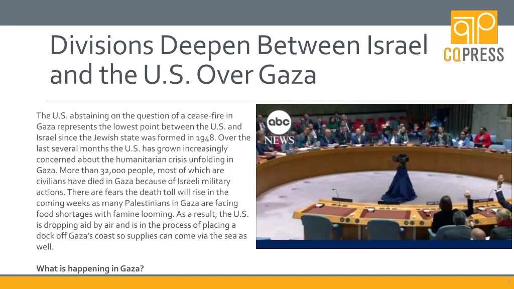 divisions deepen between israel and the u s over 1