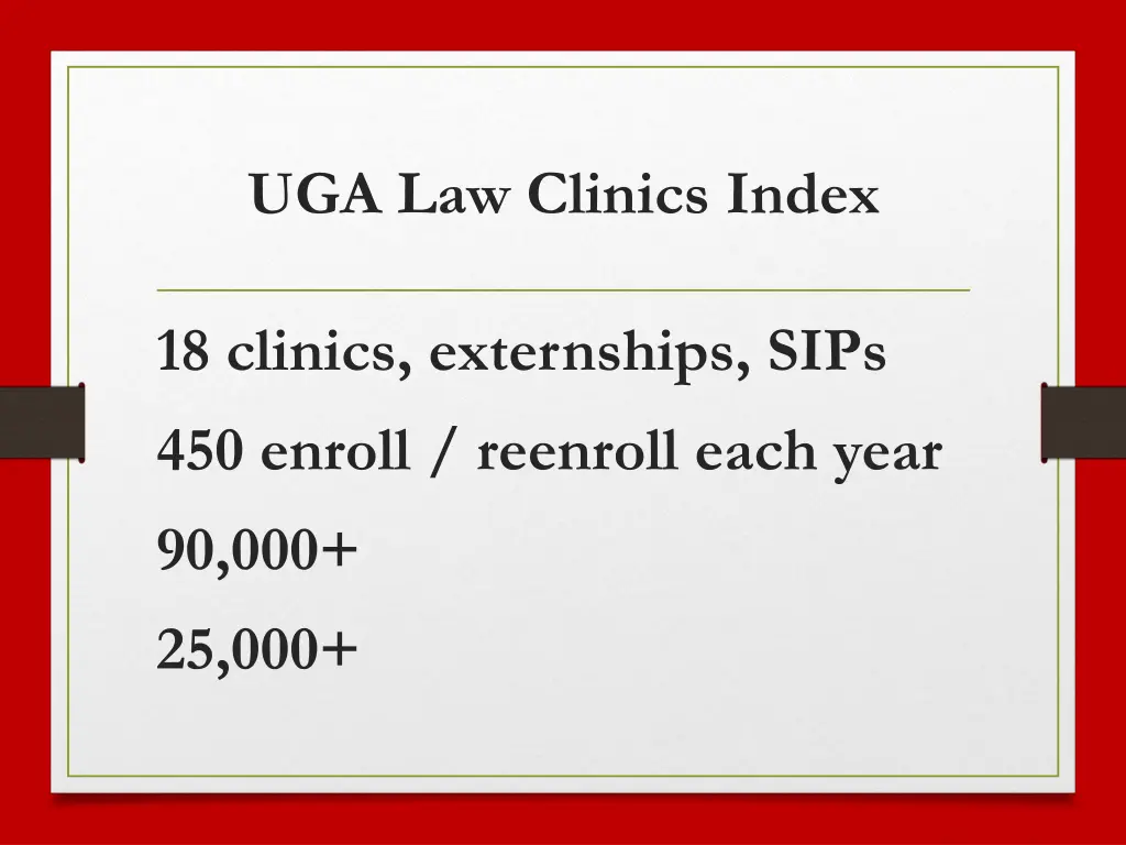 uga law clinics index 2